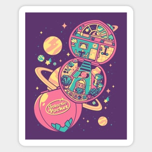 Galactic Pocket Sticker